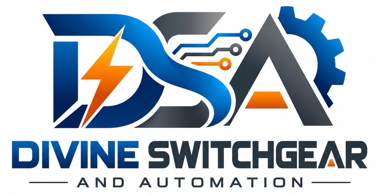 DIVINE SWITCHGEAR AND AUTOMATION Logo